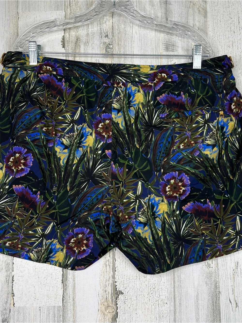 Orlebar Brown Setter Floral Swim Trunks Shorts 38 Luxury Resort Vacation Riviera